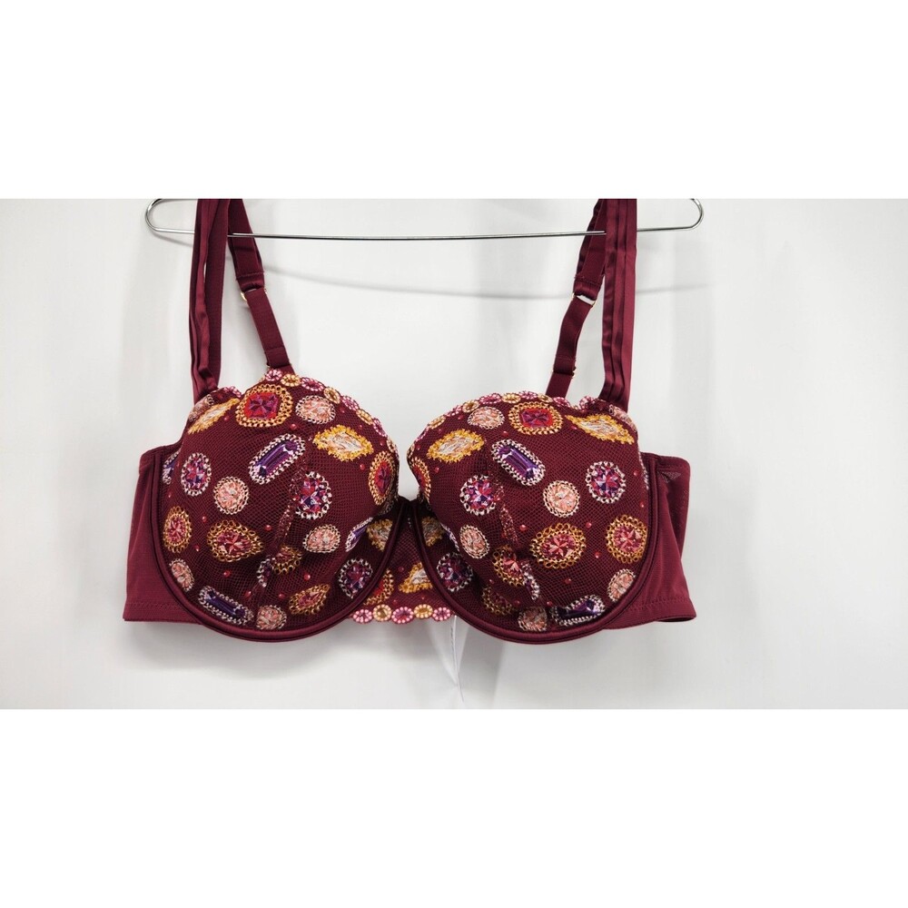 Adore Me Women's 40DD Novelty Pink Dianna Contour Balconette Bra NWT